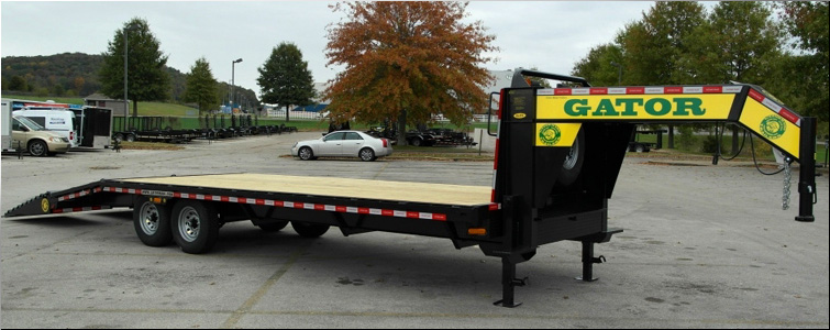 Gooseneck flat bed trailer for sale14k  Adair County, Kentucky